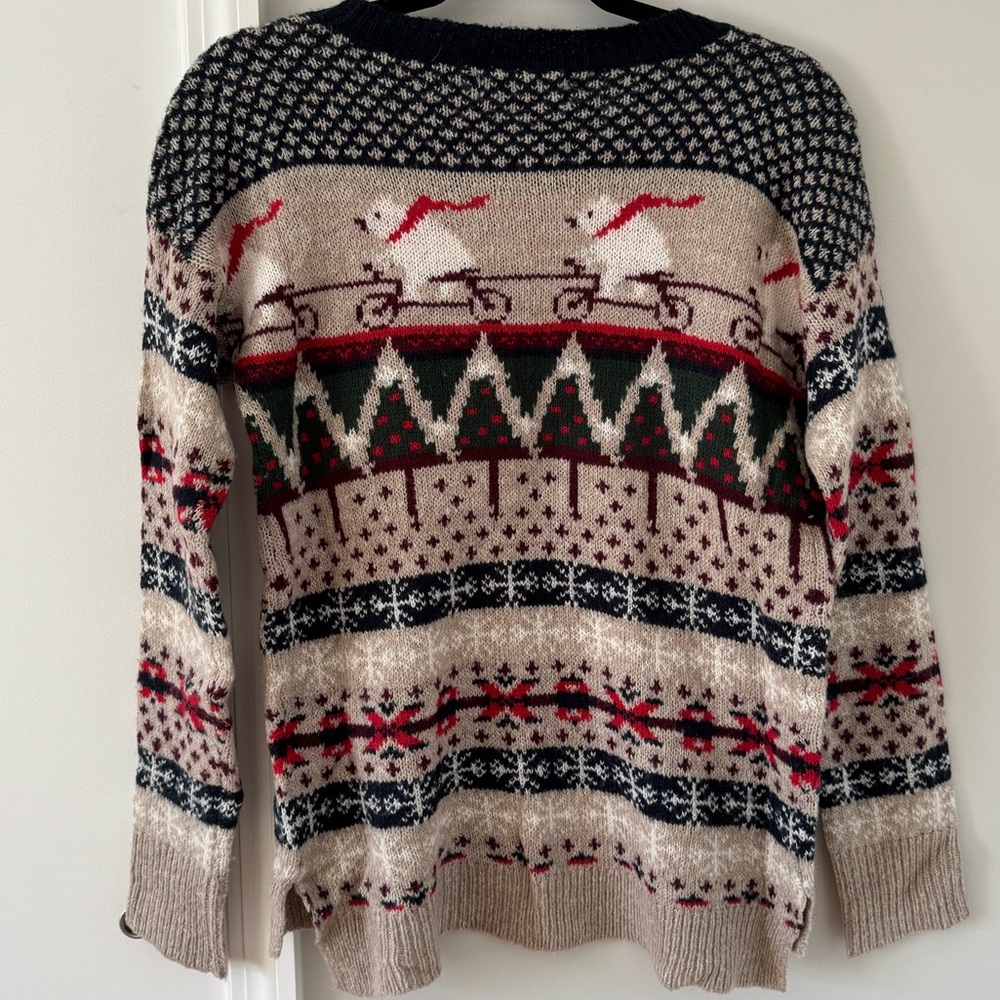 Abercrombie & Fitch Winter Patterned Sweater - S - EUC - Picture 5 of 5